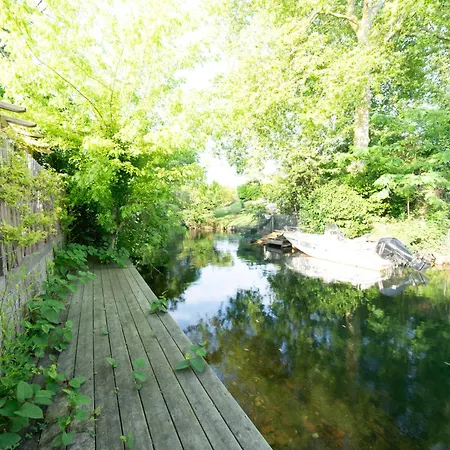 Maison Lacanpon, 3 Maisons Reunies En Bord De Canal A Cazaux *