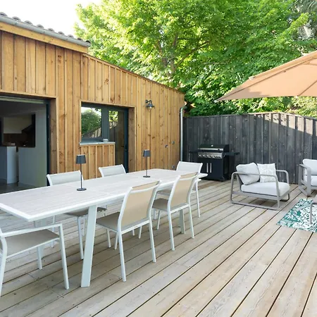 Maison Lacanpon, 3 Maisons Reunies En Bord De Canal A Cazaux