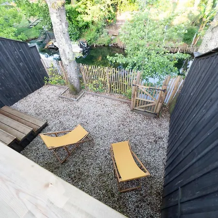 Maison Lacanpon, 3 Maisons Reunies En Bord De Canal A Cazaux *